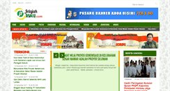 Desktop Screenshot of jelajahriau.com