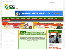 Tablet Screenshot of jelajahriau.com